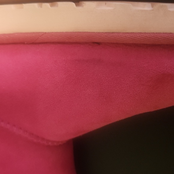 UGG Pink Shearling Boots - Picture 6 of 9